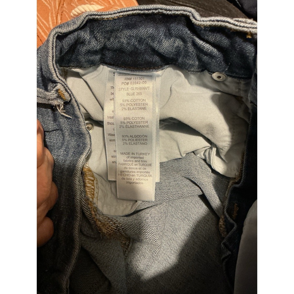 Good American Good Legs Jeans 6/28 GLRH899VT Blue 265 Stretch - Picture 4 of 5